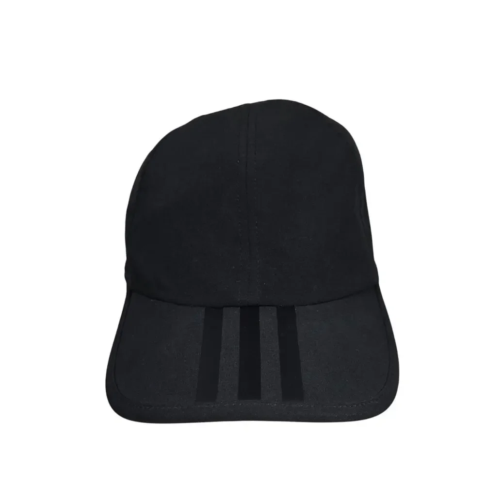 Adidas 3 Stripes Black Adjustable Strap Adult Unisex Hat